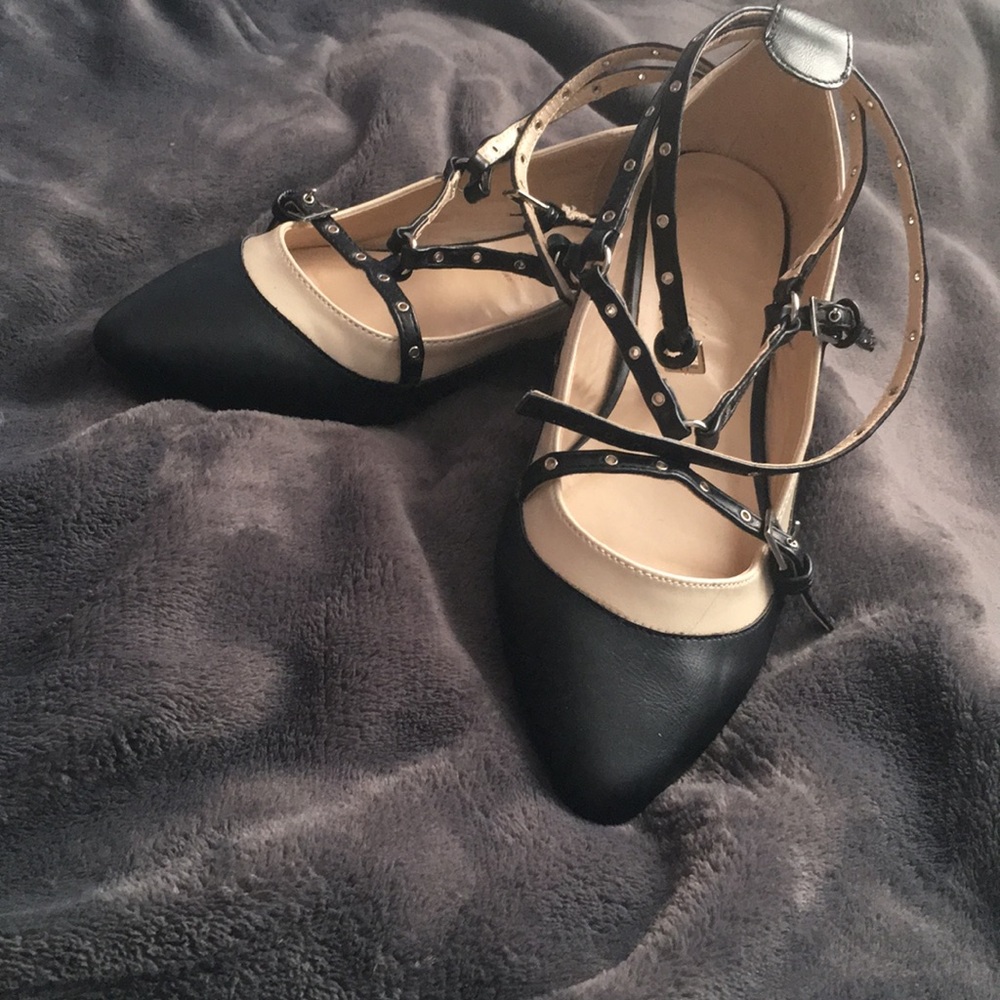 Black flats